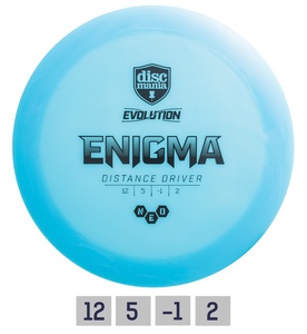 Diskgolfo diskas Distance Driver NEO ENIGMA Evolution Blue